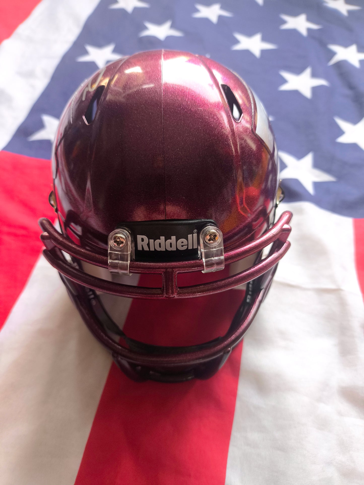 Johnny Manziel Texas A&M Signed Mini Helmet JSA COA