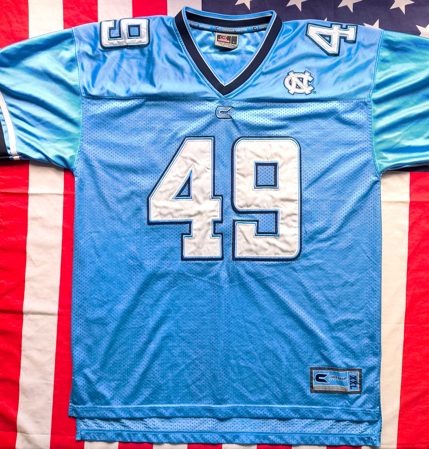North Carolina Tar Heels Colosseum NCAA Jersey L Peppers