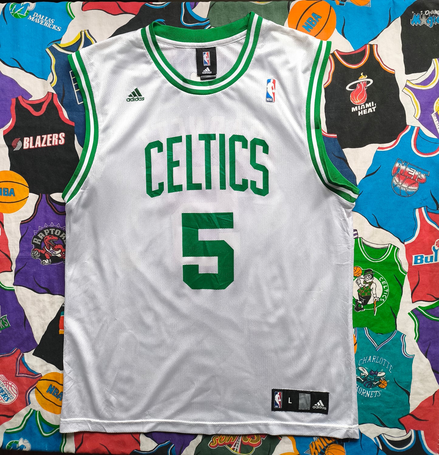 Boston Celtics Adidas NBA Jersey L Garnett