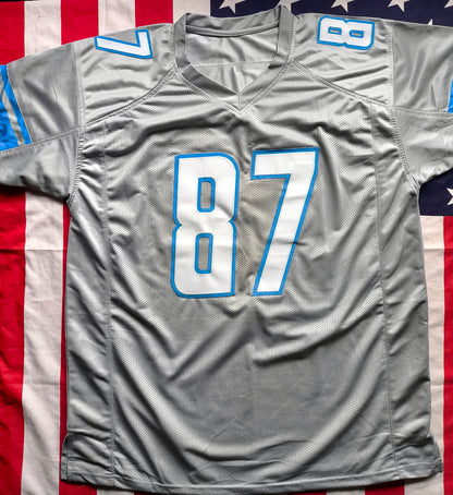 Sam LaPorta Detroit Lions NFL Signed Jersey Beckett COA