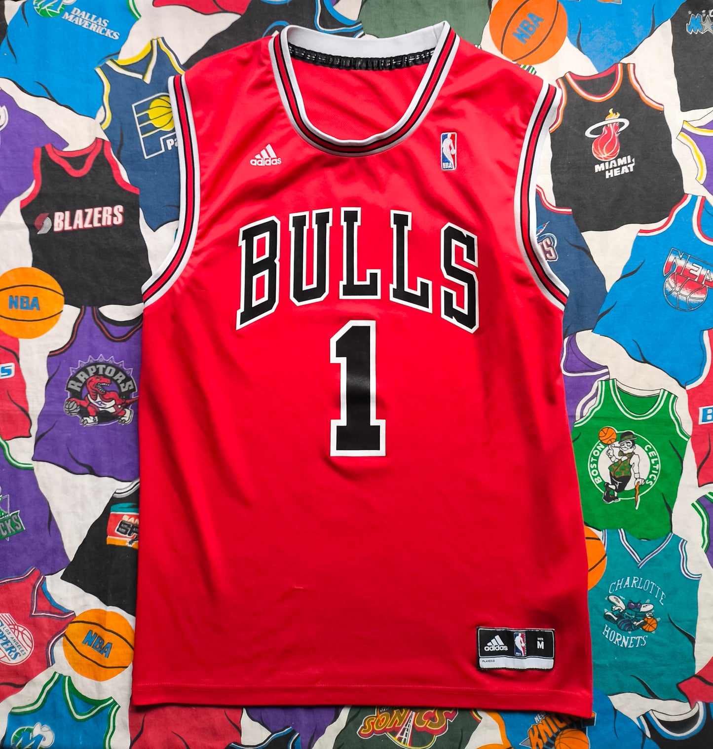 Chicago Bulls Adidas NBA Jersey M Rose