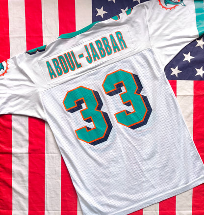 Miami Dolphins Champion NFL Jersey M Abdul-Jabbar