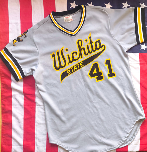 Wichita State University Shockers Wilson Baseball Jersey Player Issued Baird