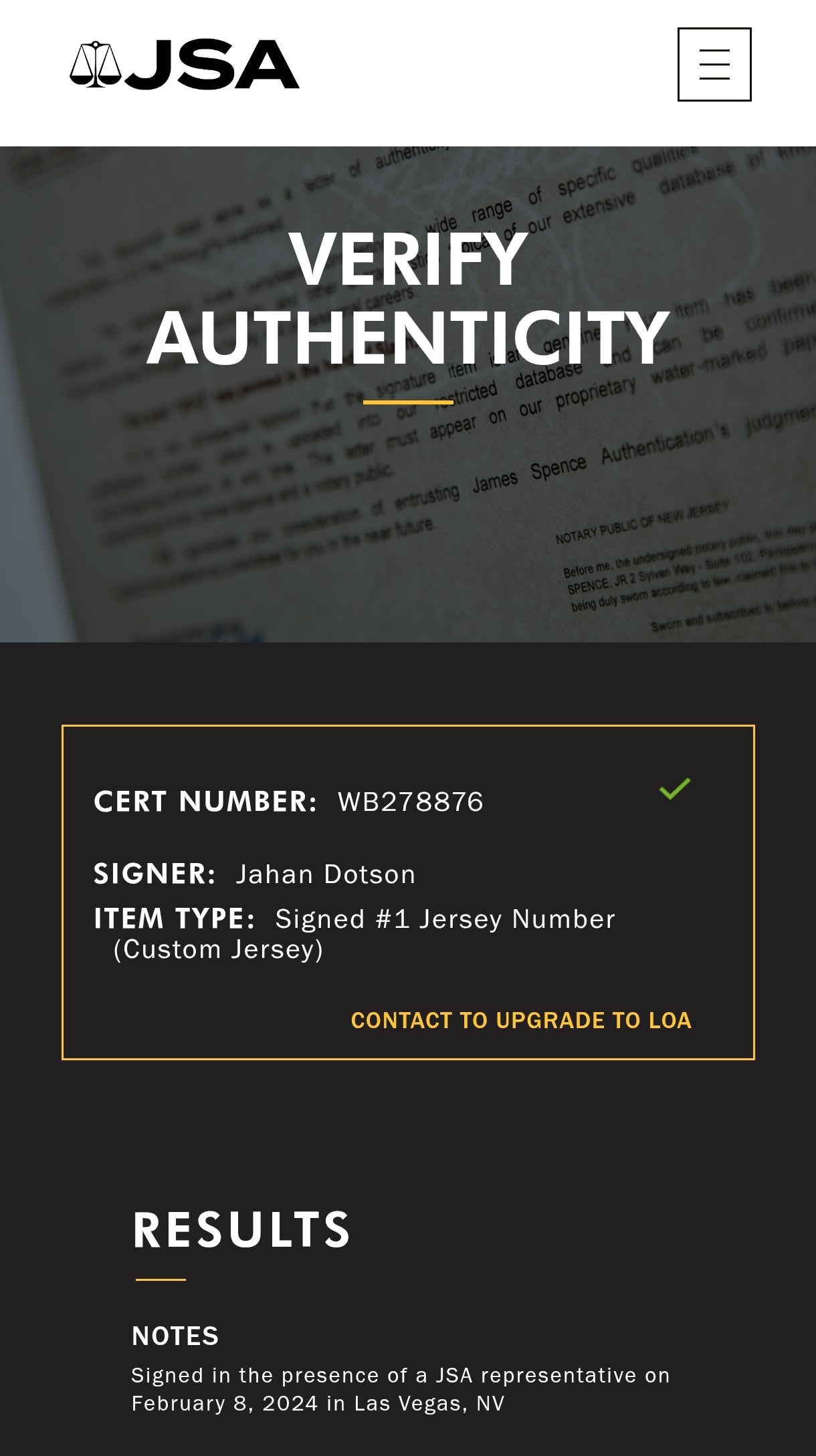 Jahan Dotson Washington Commanders Signed NFL Jersey JSA/PIA COA