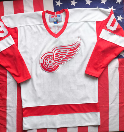 Detroit Red Wings NHL Jersey L Osgood