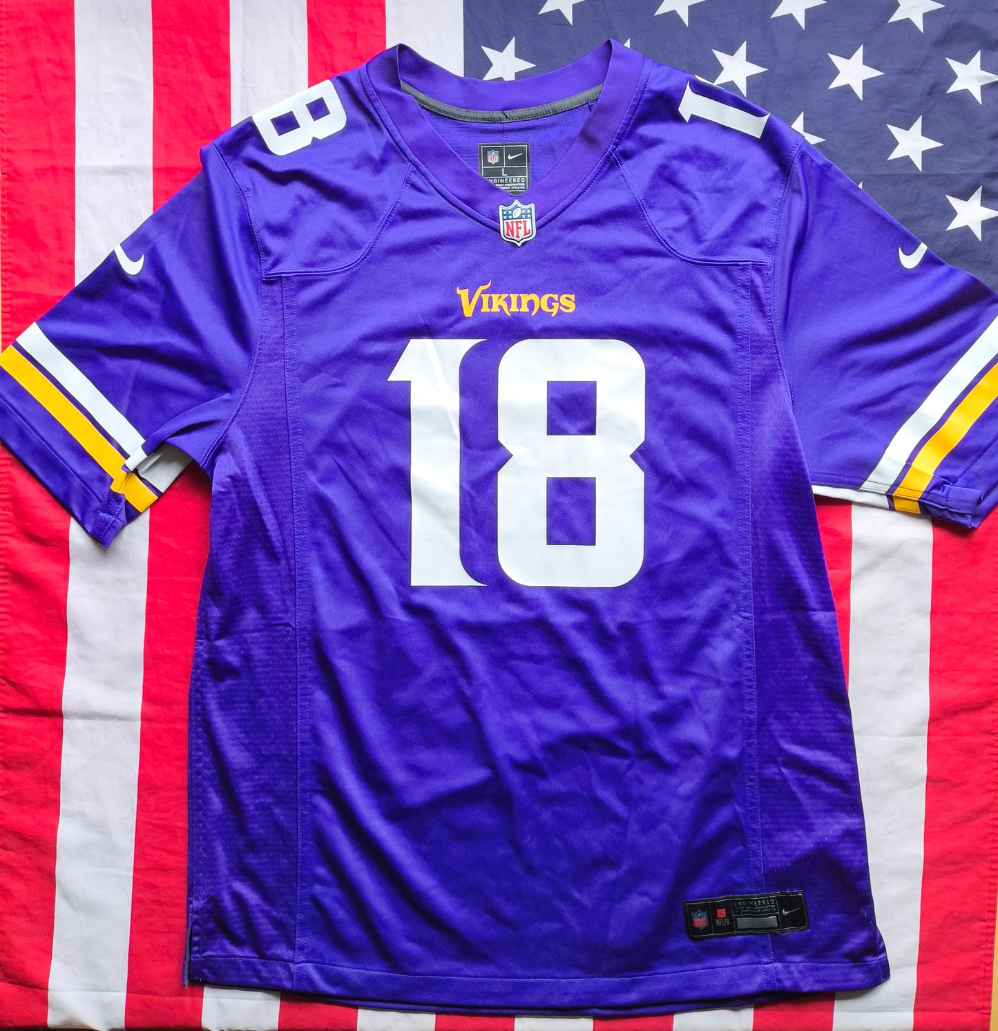 Minnesota Vikings NFL Jersey L Jefferson