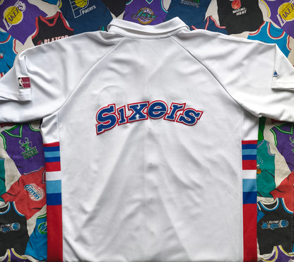 Philadelphia 76ers Hardwood Classics NBA Shooting Shirt XXL