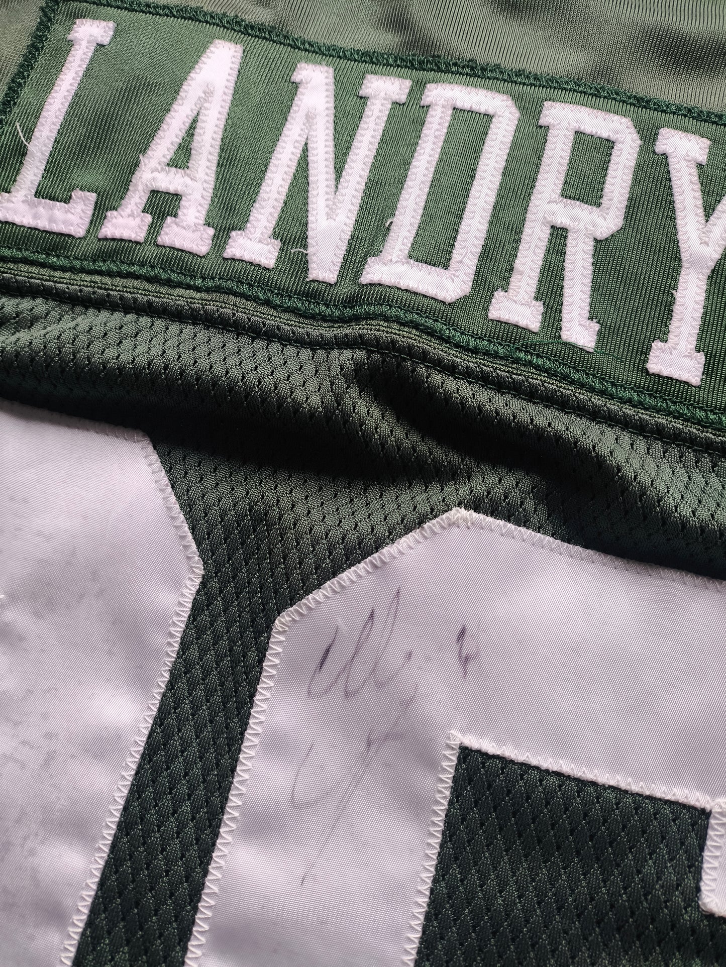 Dawan Landry New York Jets NFL Practice Worn Jersey