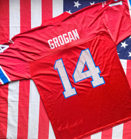 New England Patriots NFL Jersey M Grogan