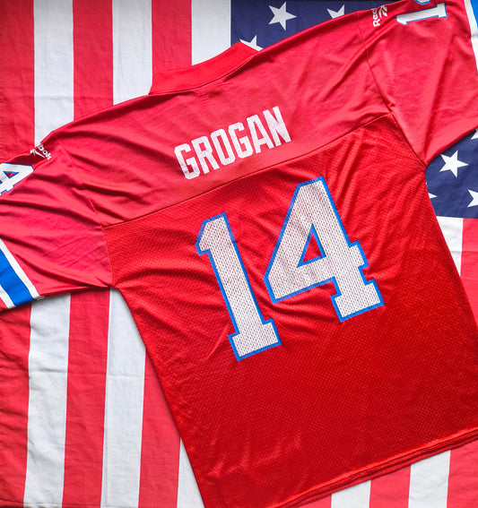 New England Patriots NFL Jersey M Grogan