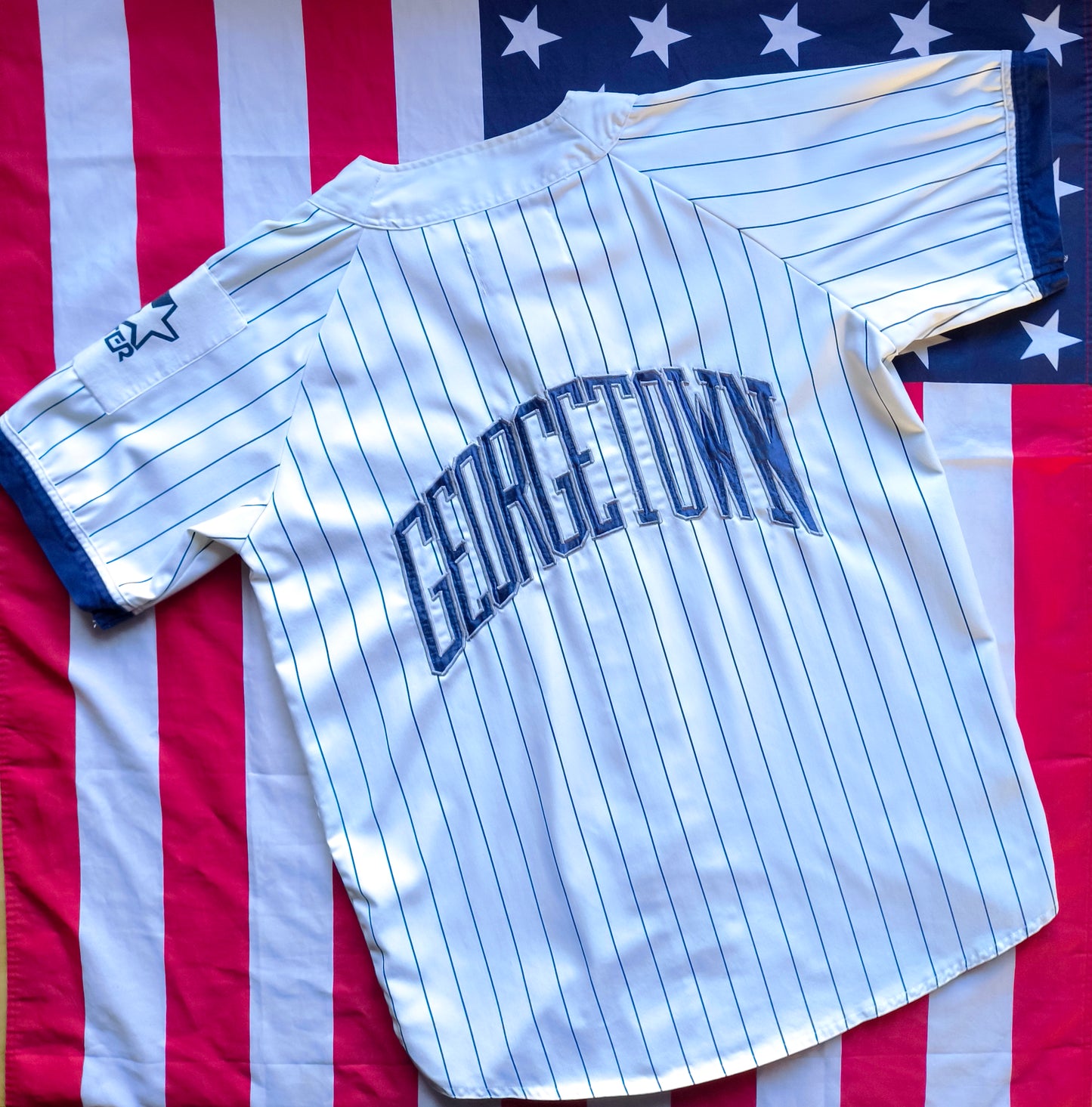 Georgetown Hoyas Starter NCAA Baseball Shirt M