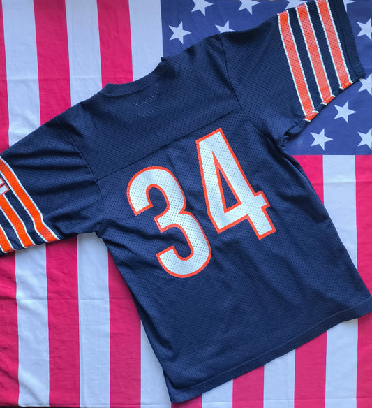 Chicago Bears Sand Knit NFL Jersey S Payton