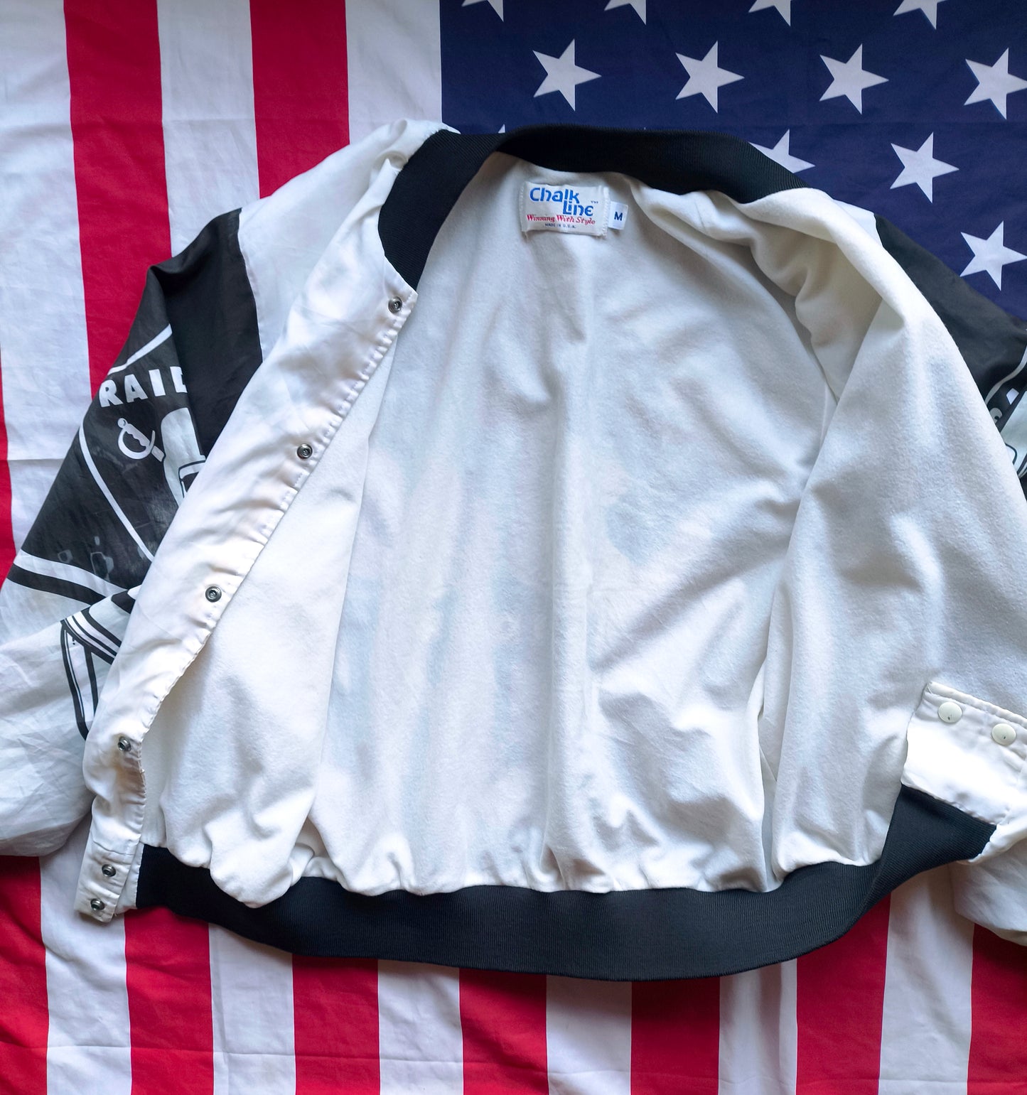 Los Angeles Raiders Chalk Line Fanimation NFL Jacket M