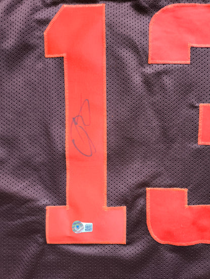 Odell Beckham Jnr Cleveland Browns Signed NFL Jersey Beckett COA