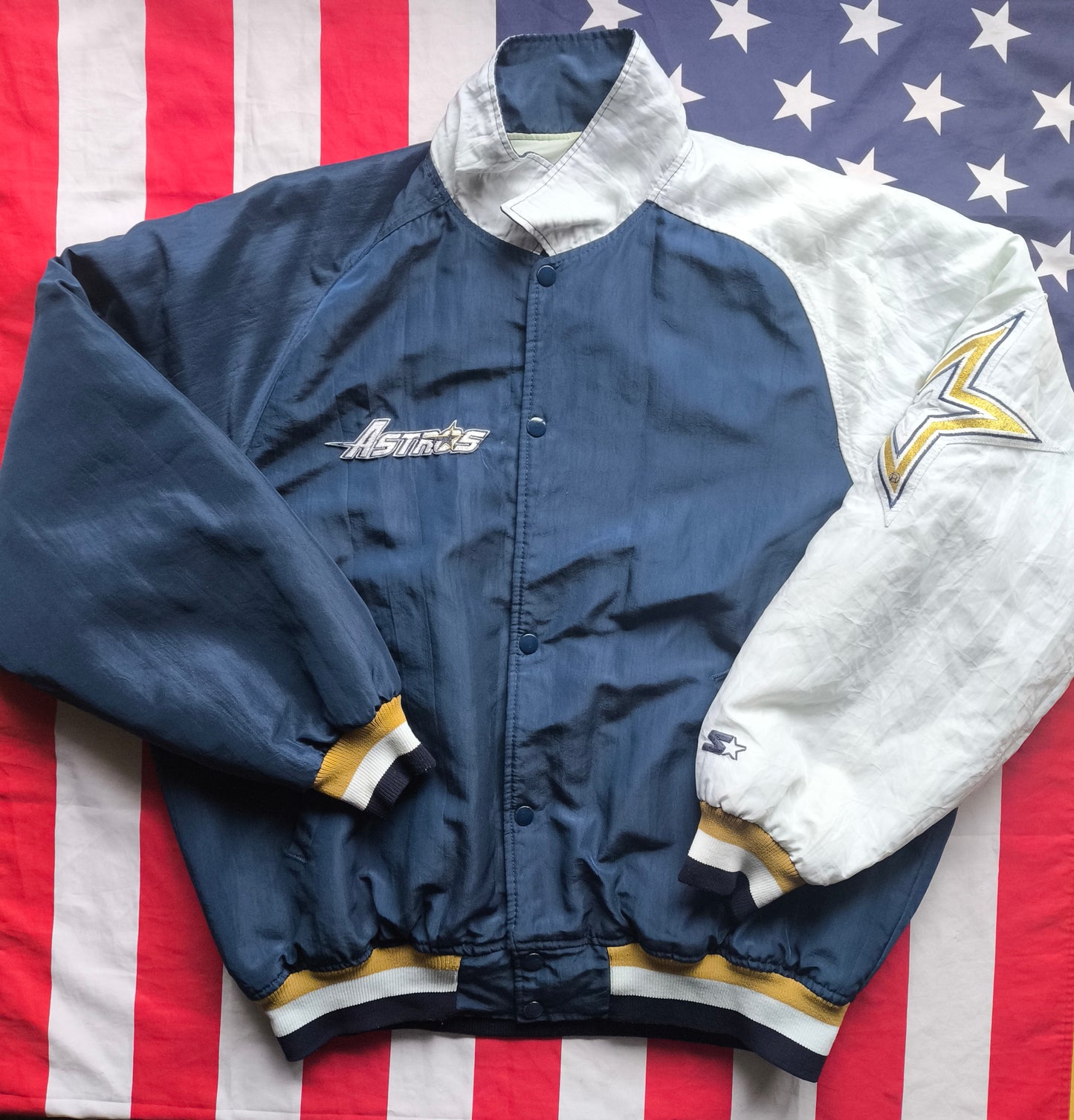 Houston Astros Starter MLB Jacket Large 1994