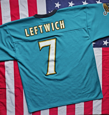 Jacksonville Jaguars Logo Athletic NFL Jersey L Leftwich