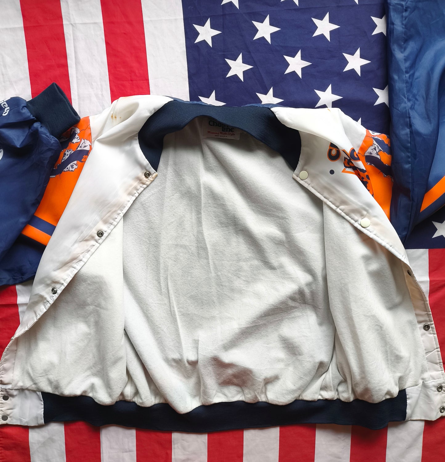 Chicago Bears NFL Chalk Line Fanimation Jacket M