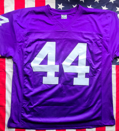 Chuck Foreman Minnesota Vikings Signed NFL Jersey JSA COA
