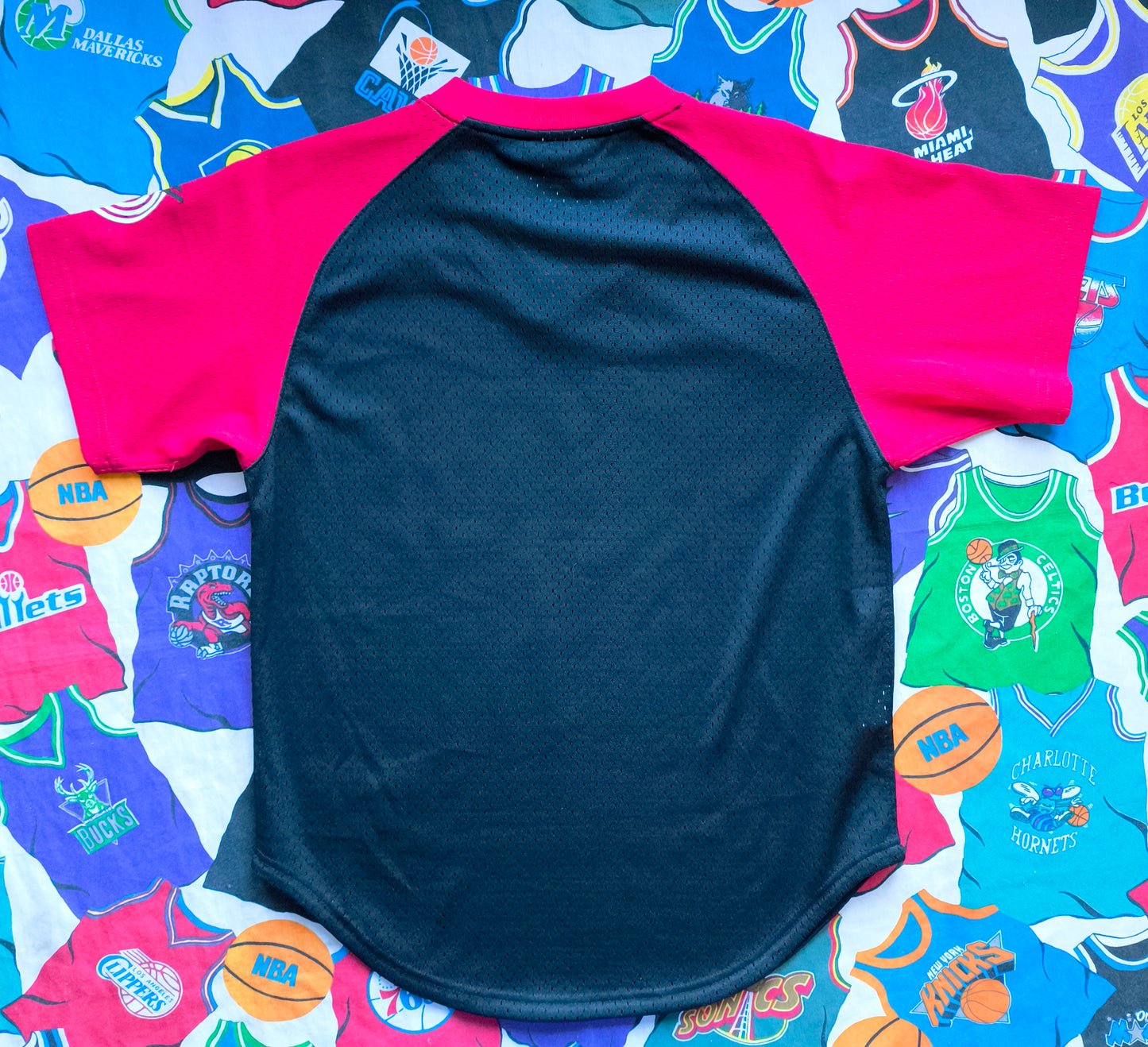 Portland Trailblazers Mitchell & Ness NBA Shooting Shirt M