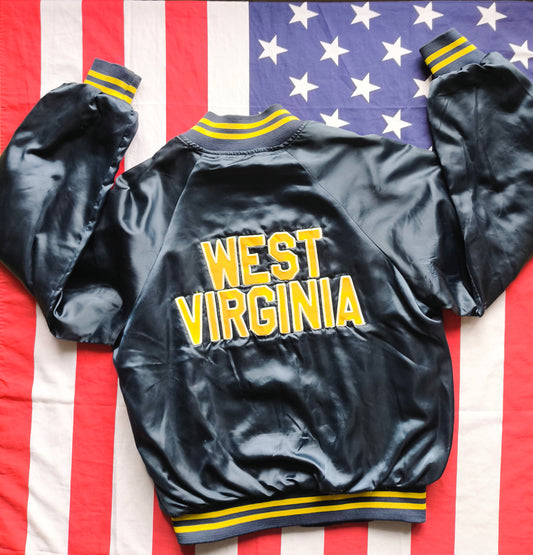West Virginia Mountaineers Bomber Jacket M