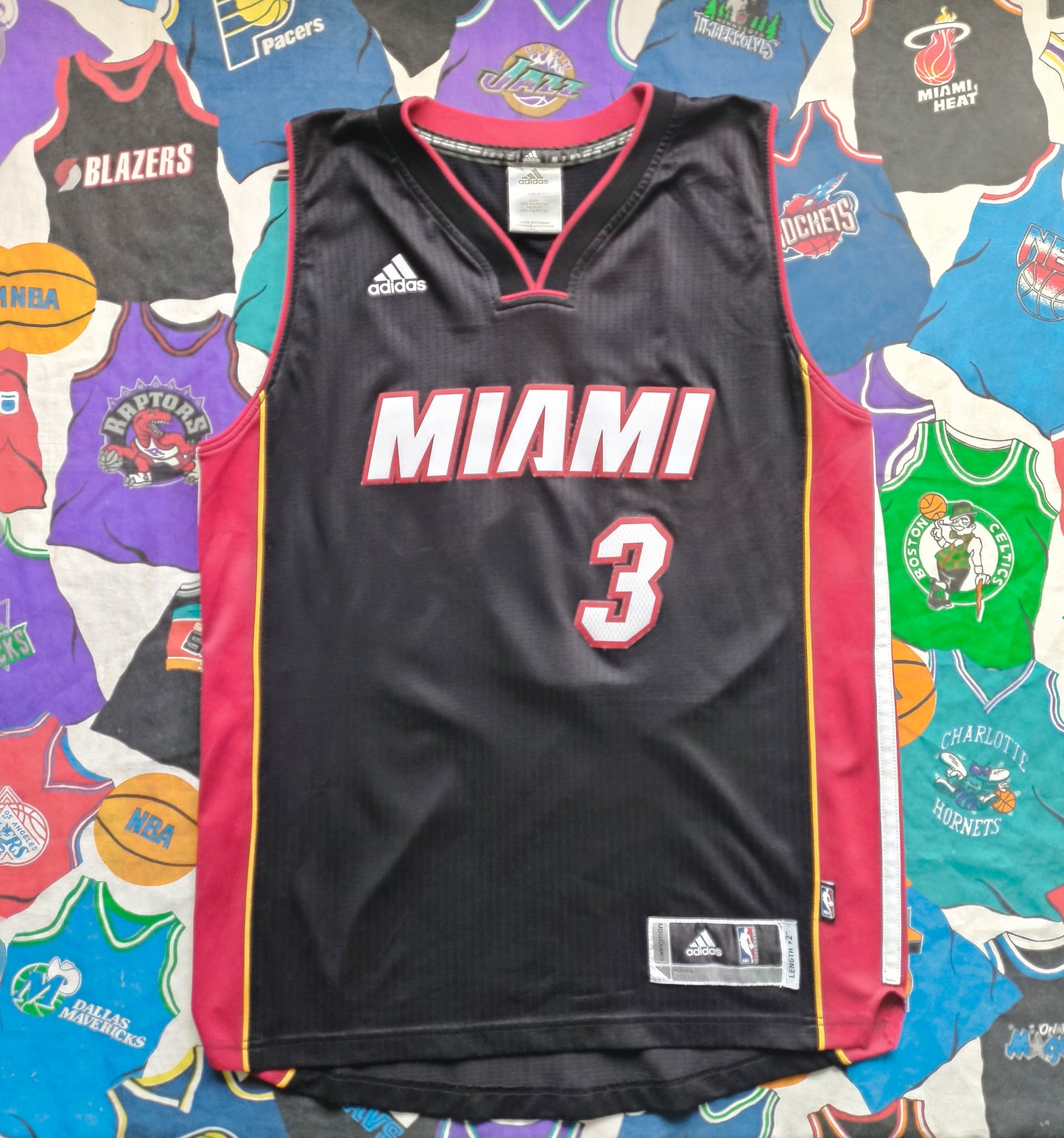 Miami Heat Wade NBA Jersey M Wade