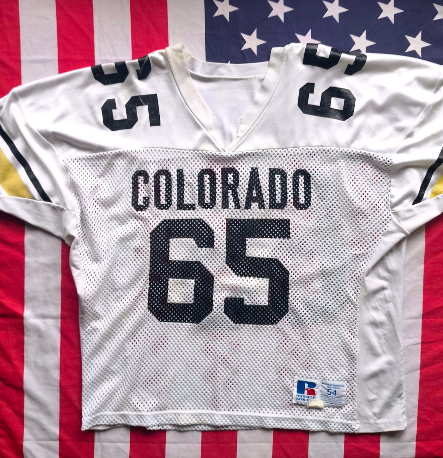 Chris Naeole Colorado Buffaloes Russell Athletic NCAA Jersey