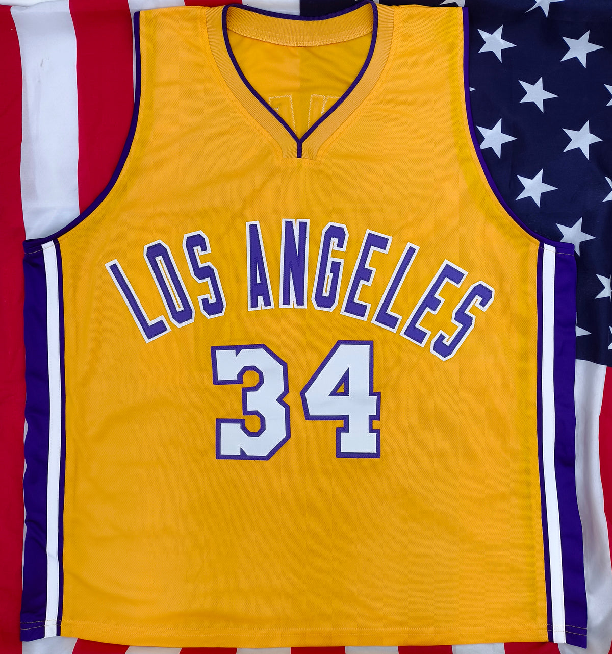 Shaquille O'Neal Los Angeles Lakers NBA Signed Jersey Beckett COA