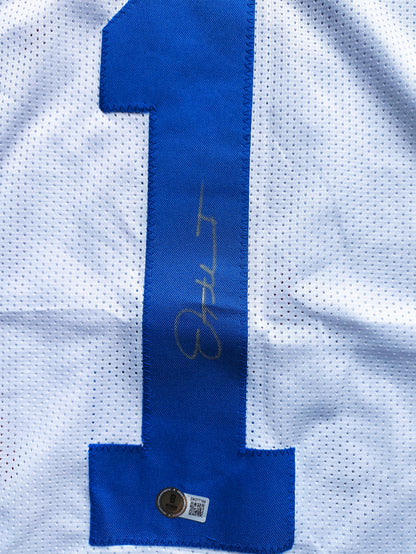Jalen Tolbert Dallas Cowboys Signed NFL Jersey Beckett COA