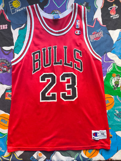 Chicago Bulls Champion NBA Jersey L Jordan