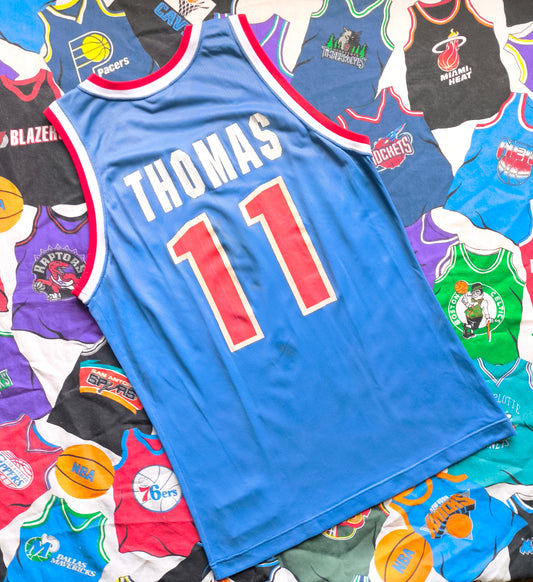 Detroit Pistons Champion NBA Jersey M Thomas