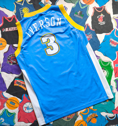 Denver Nuggets NBA Jersey M Iverson