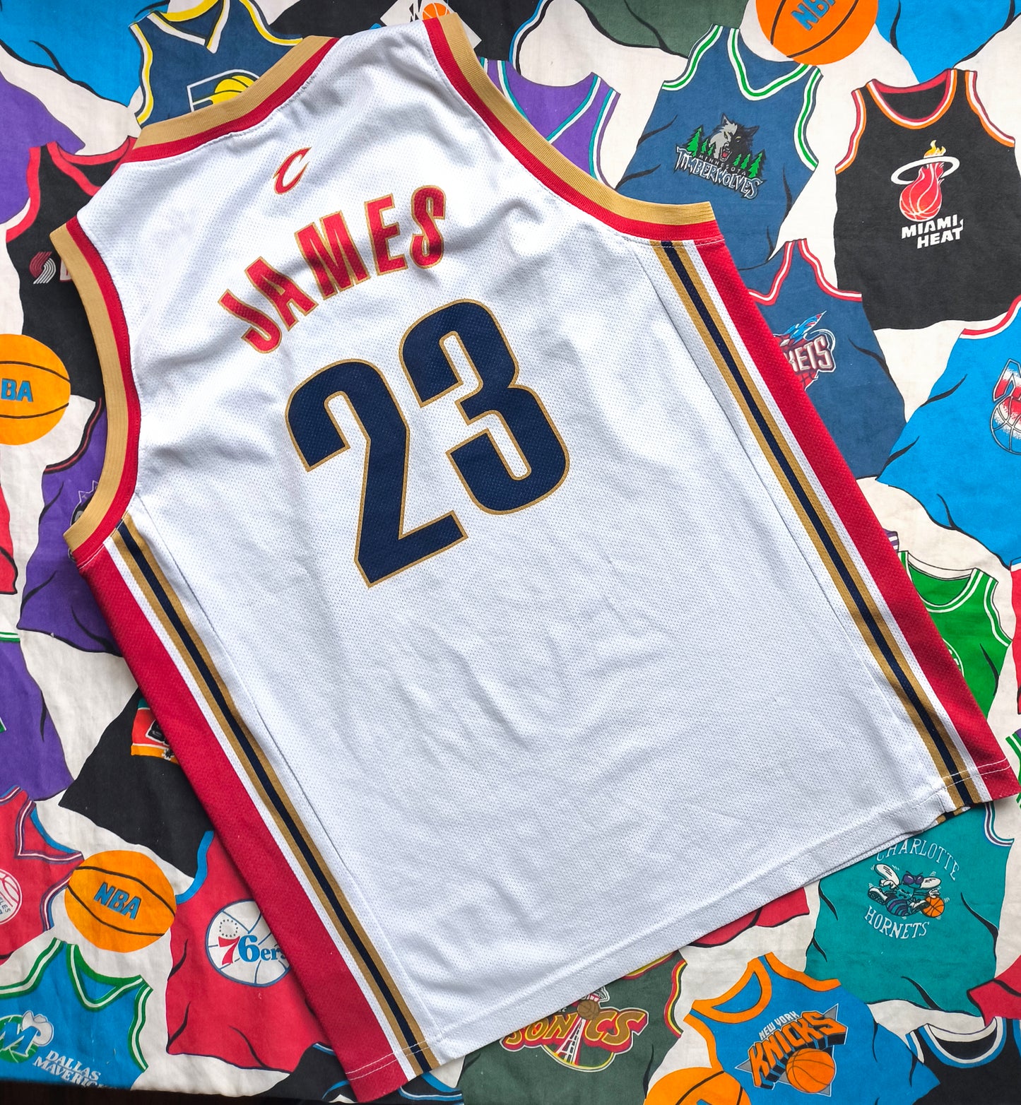 Cleveland Cavaliers Champion NBA Jersey L James