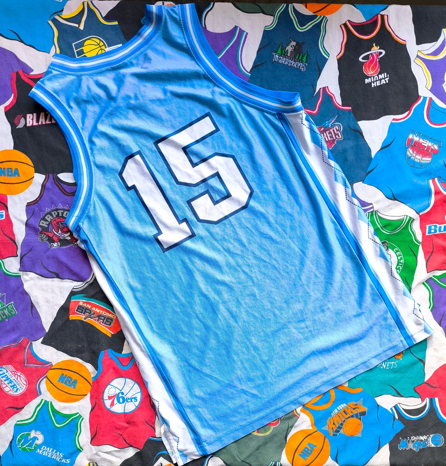 North Carolina Tar Heels Nike NCAA Basketball Jersey M Carter
