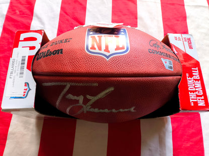 Trevor Lawrence Signed NFL American Football Wilson Duke Fanatics