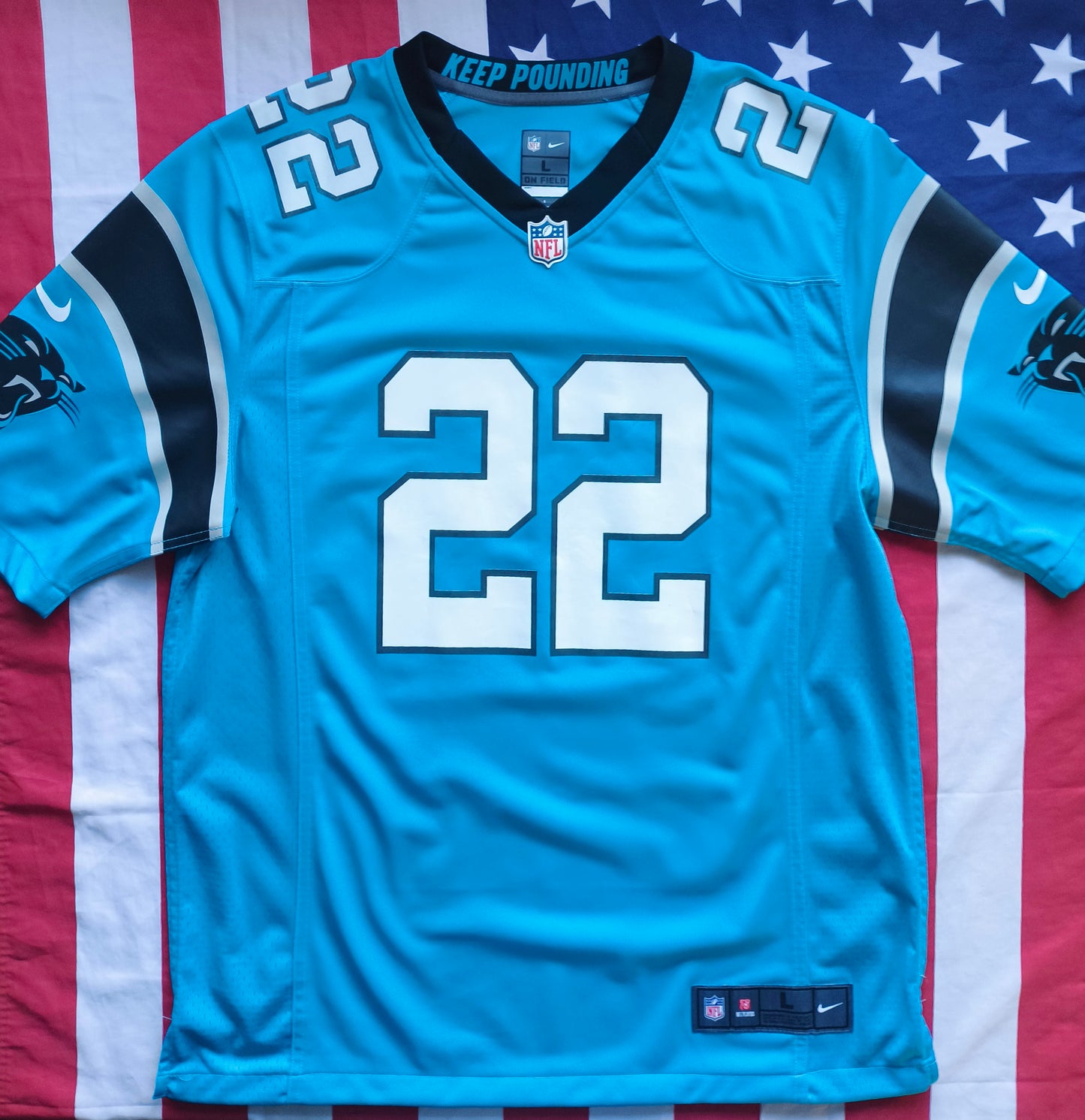 Carolina Panthers Nike NFL Jersey L McCaffrey