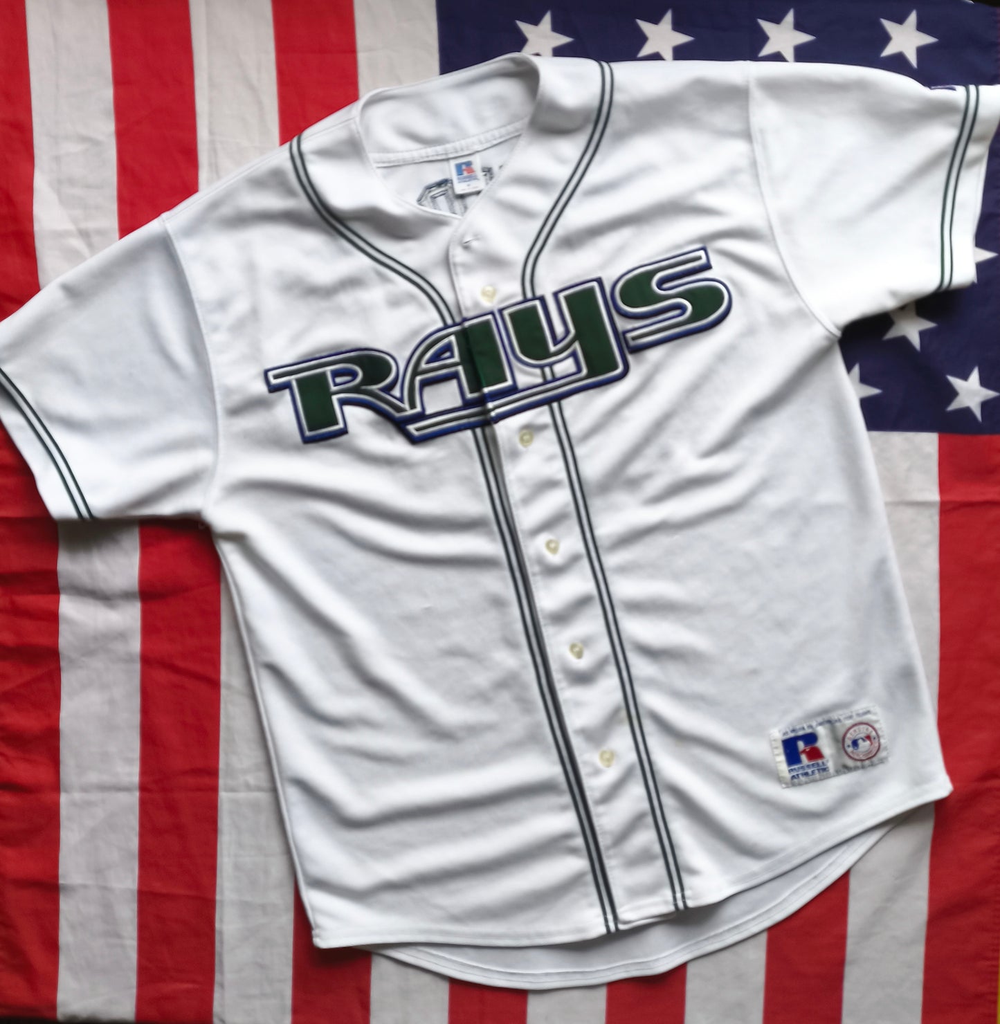 Tampa Bay Devil Rays Baseball Jersey M