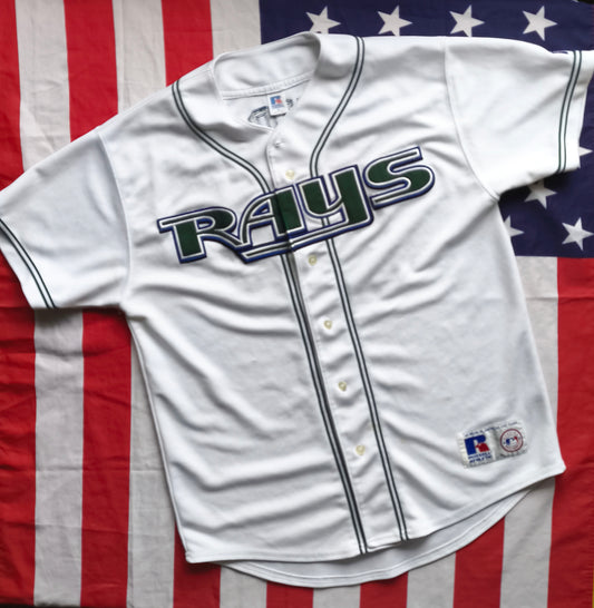 Tampa Bay Devil Rays Baseball Jersey M