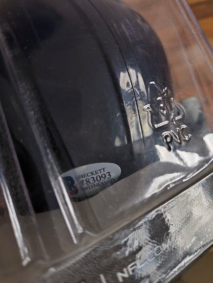 Todd Gurley Los Angeles Rams Signed Mini Helmet Beckett COA