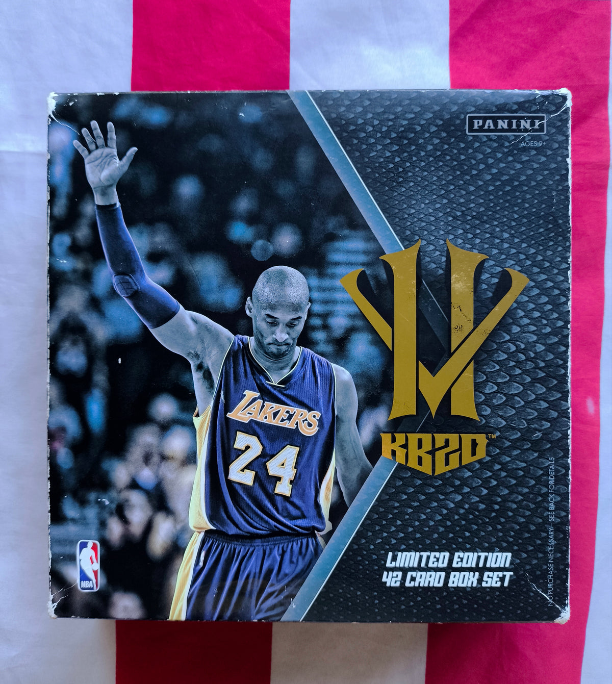 Kobe Bryant Hero Villain Complete 42 Card Box Set