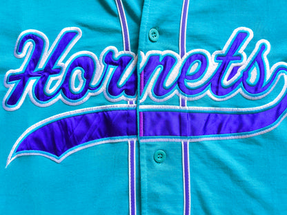 Charlotte Hornets Starter NBA Baseball Style Shirt XL