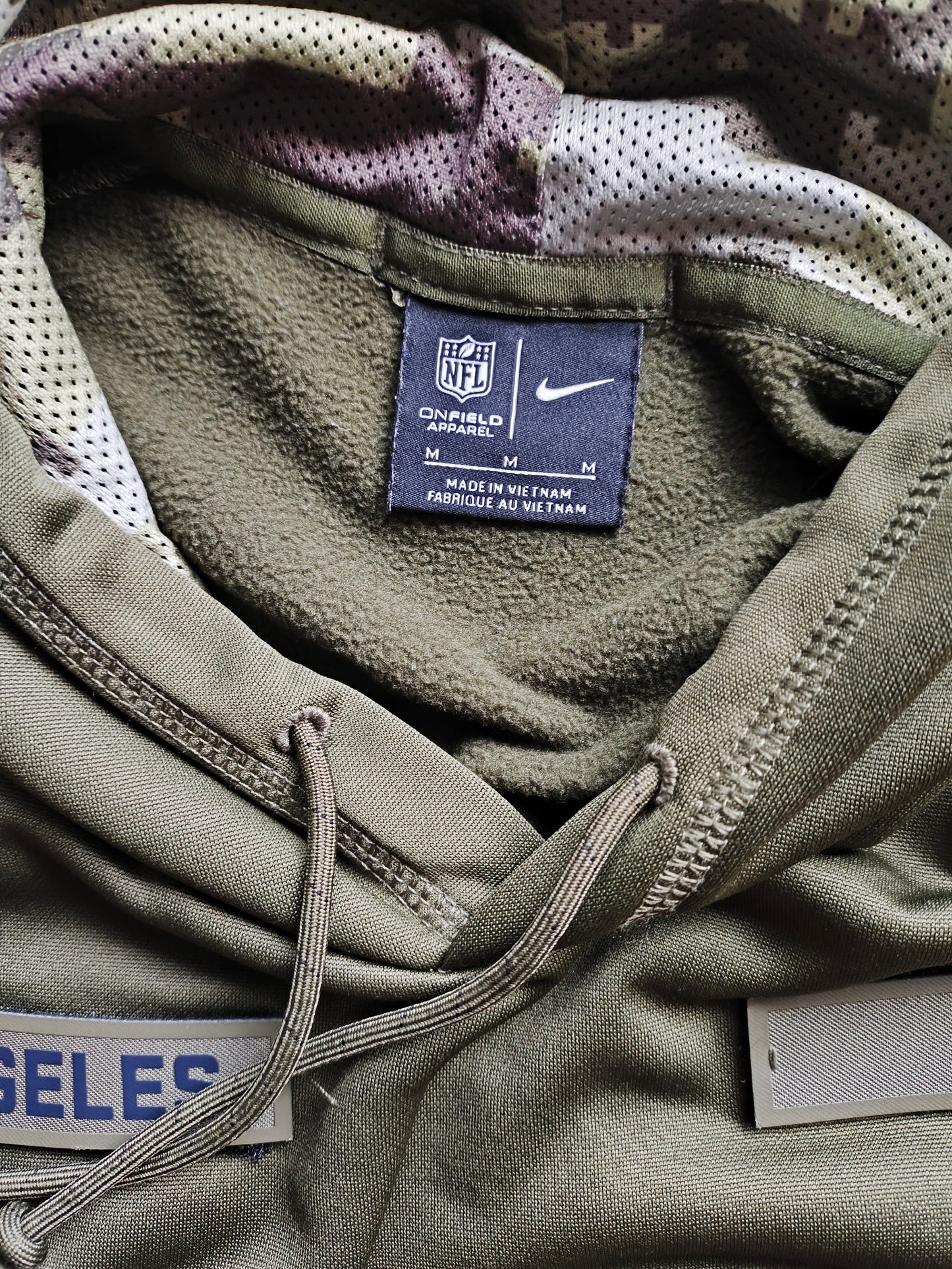 Los Angeles Rams Nike NFL Salute to Service Hoodie M