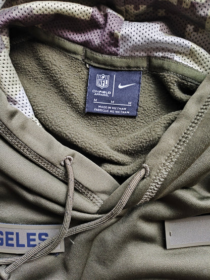 Los Angeles Rams Nike NFL Salute to Service Hoodie M