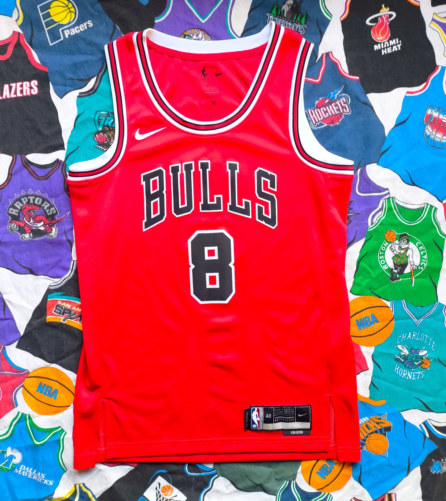 Chicago Bulls Nike NBA Jersey S Lavine (Icon Edition)