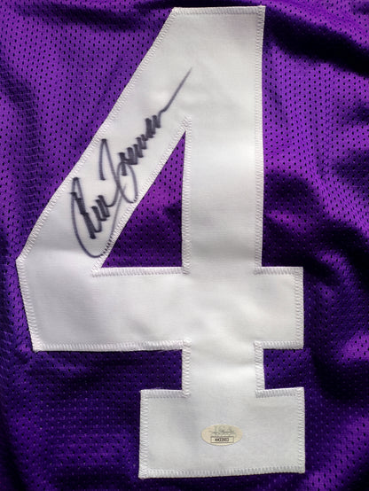Chuck Foreman Minnesota Vikings Signed NFL Jersey JSA COA