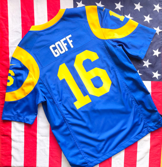 Los Angeles Rams NFL Jersey Nike M Goff
