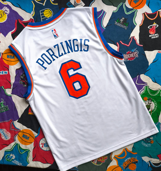 New York Knicks Adidas NBA Jersey M Porzingis