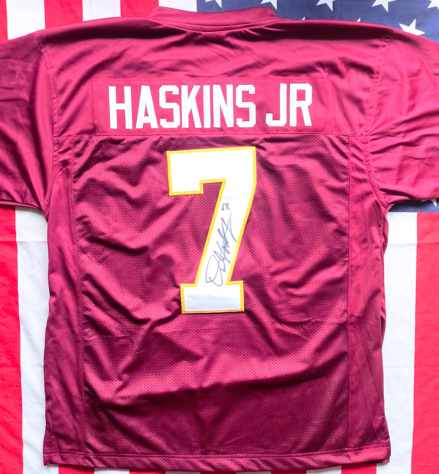 Dwayne Haskins Jnr Washington Redskins Signed NFL Jersey JSA COA