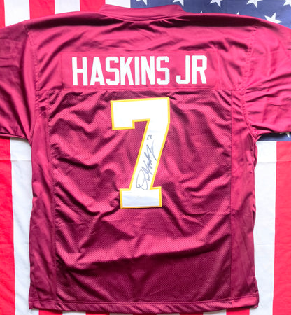 Dwayne Haskins Jnr Washington Redskins Signed NFL Jersey JSA COA
