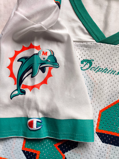 Miami Dolphins Champion NFL Jersey M Abdul-Jabbar