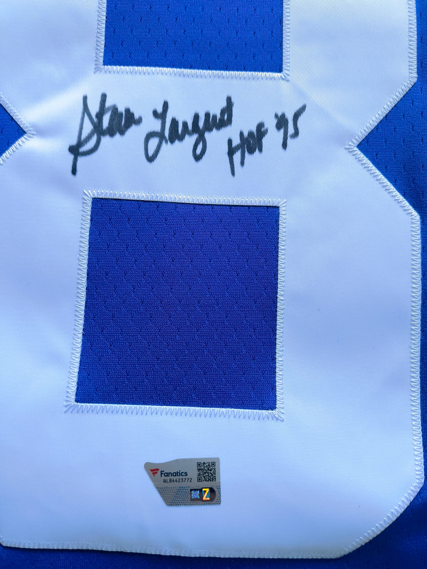 Steve Largent Seattle Seahawks Signed NFL Jersey Fanatics COA